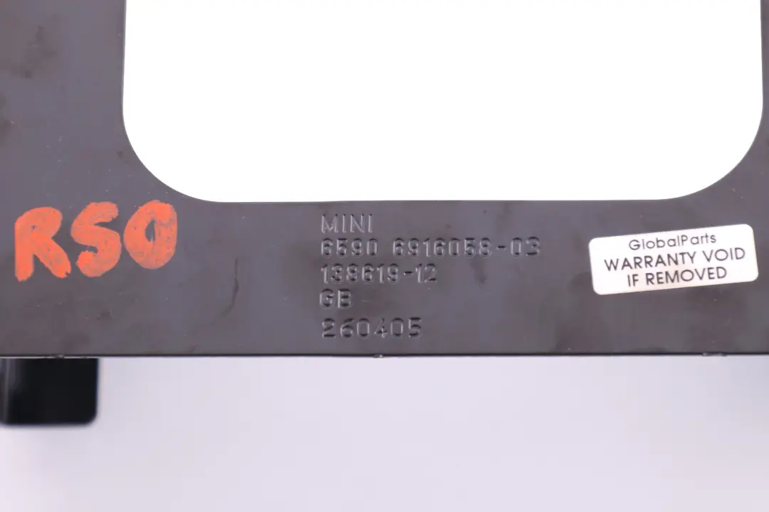 Halterung für Navigationscomputer für Mini Cooper R50 R52 R53 mit Teilenummer 6916058 Mini Cooper R50 R52 R53 Halterung für Navigationscomputer - SKU 6916058 - Teilenummer 6916058