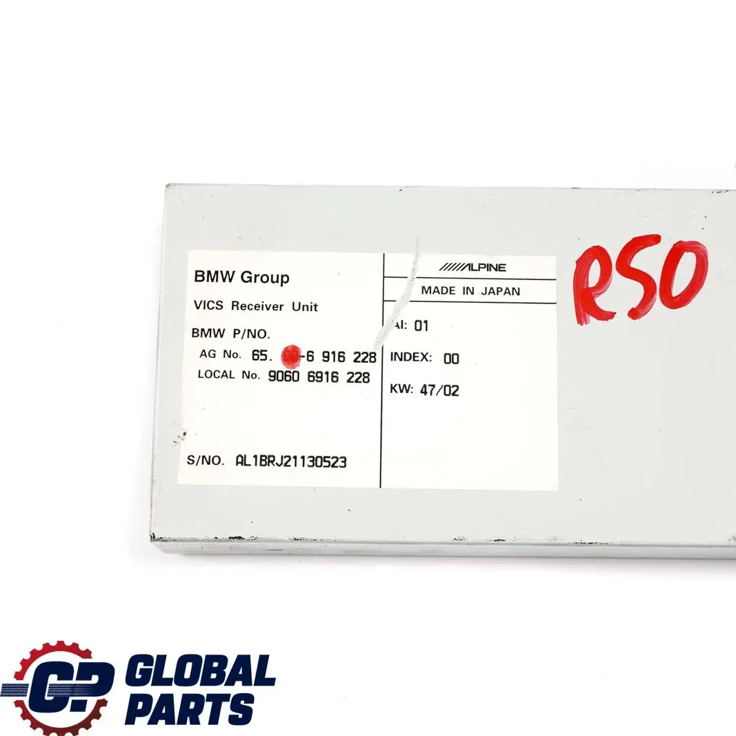 Vics Recepteur Module D'Unite de Commande Japon pour Mini Cooper R50 R53 à propos du numéro de pièce 6916228 Mini Cooper R50 R53 Vics Recepteur Module D'Unite de Commande Japon - SKU 6916228 - Numéro de pièce 6916228