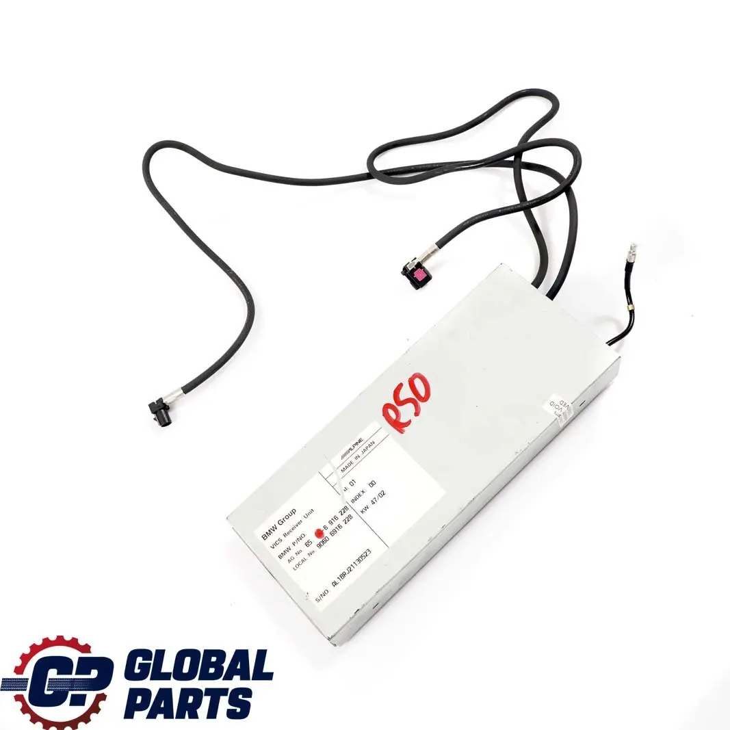 VICS Empfänger Steuergerät Modul Japan für Mini Cooper R50 R53 mit Teilenummer 6916228 Mini Cooper R50 R53 VICS Empfänger Steuergerät Modul Japan - SKU 6916228 - Teilenummer 6916228