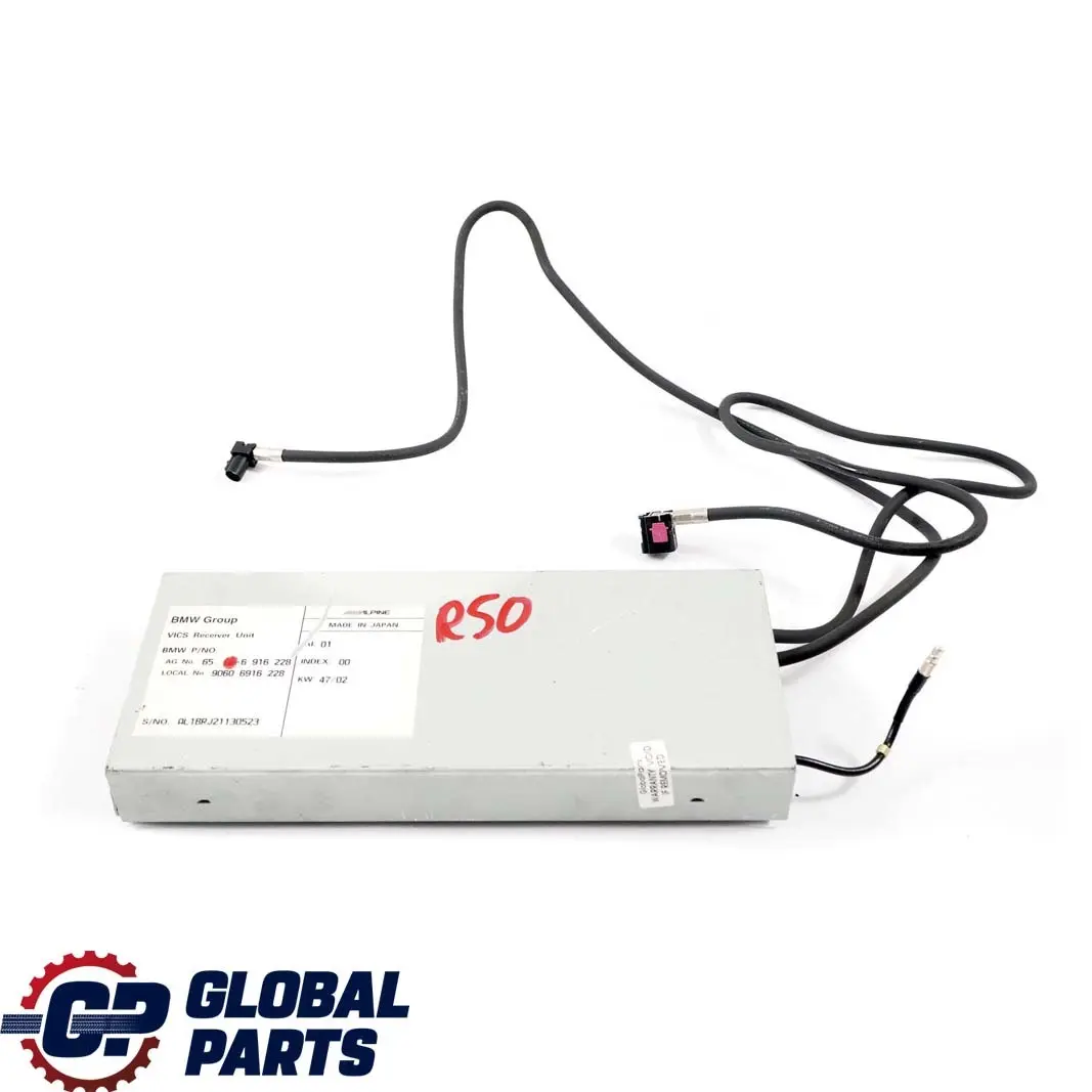 VICS Receptor Unidad De Control Modulo Japon para Mini Cooper R50 R53 con número de pieza 6916228 Mini Cooper R50 R53 VICS Receptor Unidad De Control Modulo Japon - SKU 6916228 - Número de pieza 6916228