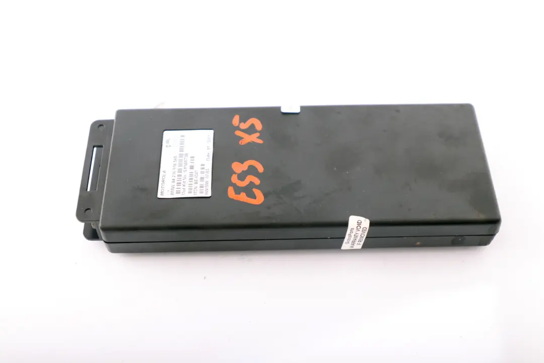 Hands-free Electronics Charging Module MOTOROLA pour BMW E38 E39 X5 E53 à propos du numéro de pièce 6916565 BMW E38 E39 X5 E53 Hands-free Electronics Charging Module MOTOROLA - SKU 6916565 - Numéro de pièce 6916565