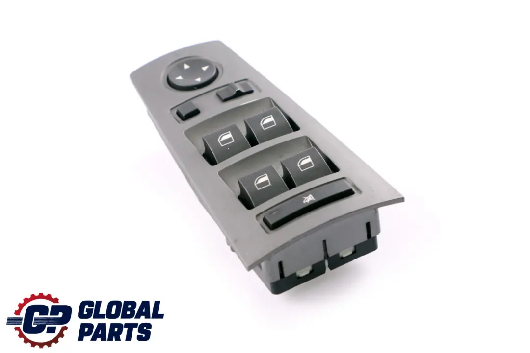 Interruttore alzacristalli a ribaltamento porta conducente grigio per BMW E65 E66 con numero di parte 6917104 BMW E65 E66 Interruttore alzacristalli a ribaltamento porta conducente grigio - SKU 6917104 - Numero di parte 6917104