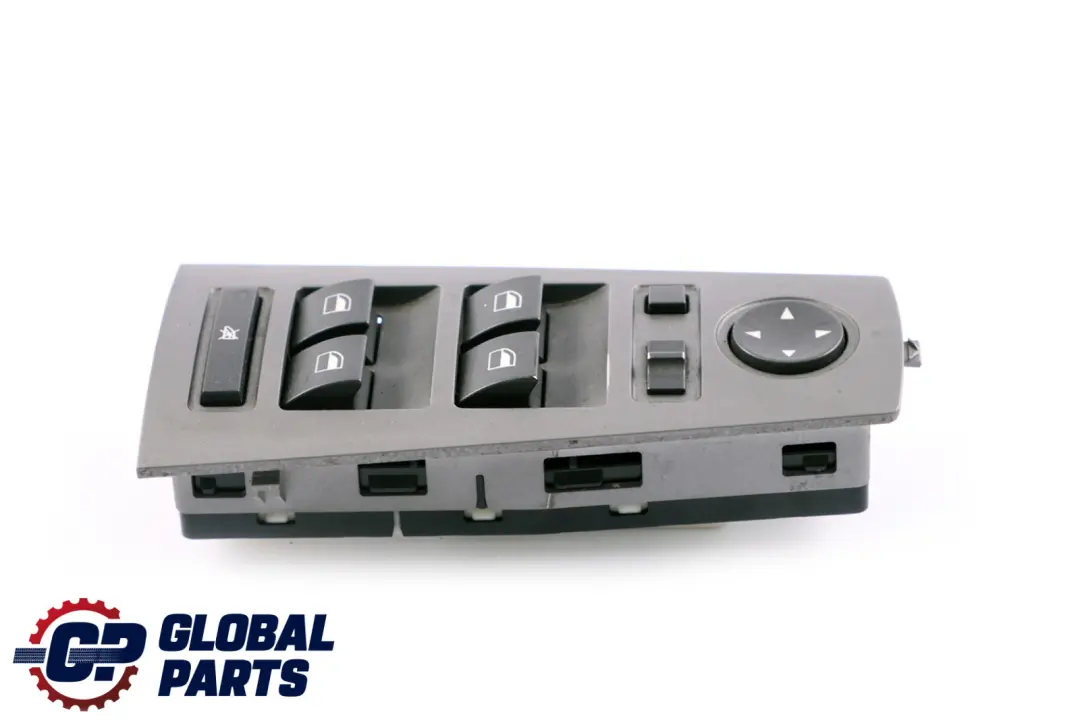 BMW E65 E66 Window Lifter Switch Power Fold Driver's Door Grey - SKU 6917104 - Part number 6917104