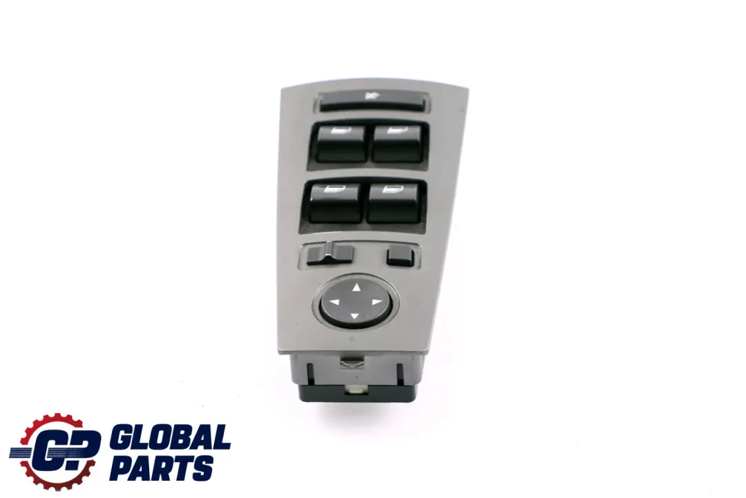 BMW E65 E66 Window Lifter Switch Power Fold Driver's Door Grey - SKU 6917104 - Part number 6917104