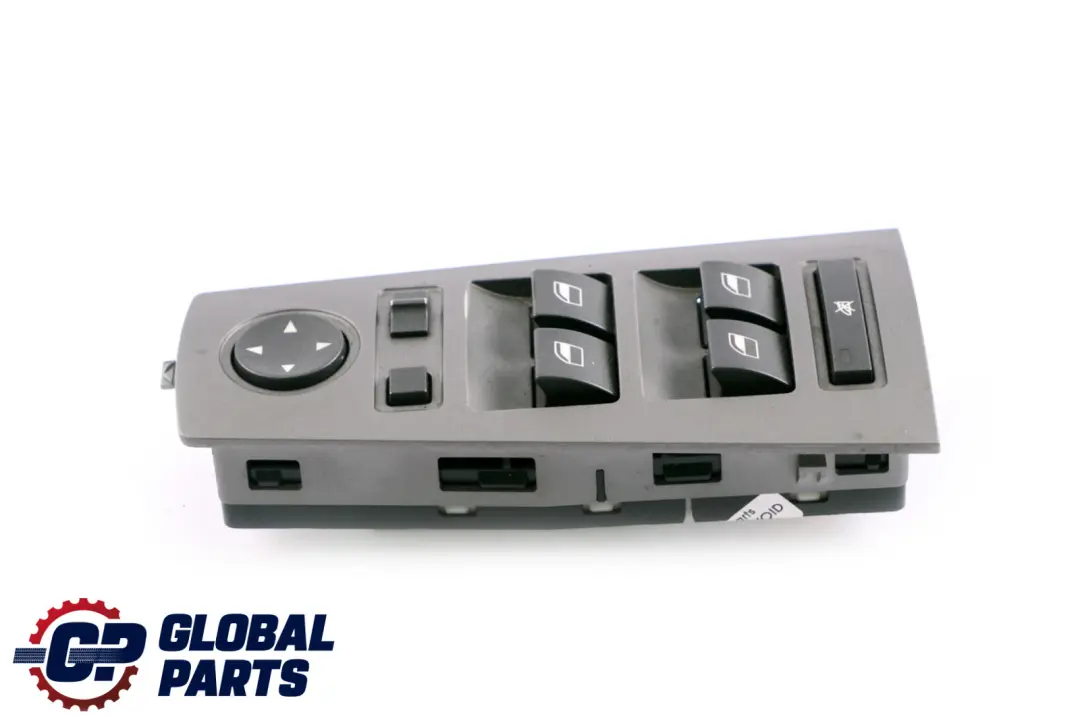BMW E65 E66 Window Lifter Switch Power Fold Driver's Door Grey - SKU 6917104 - Part number 6917104