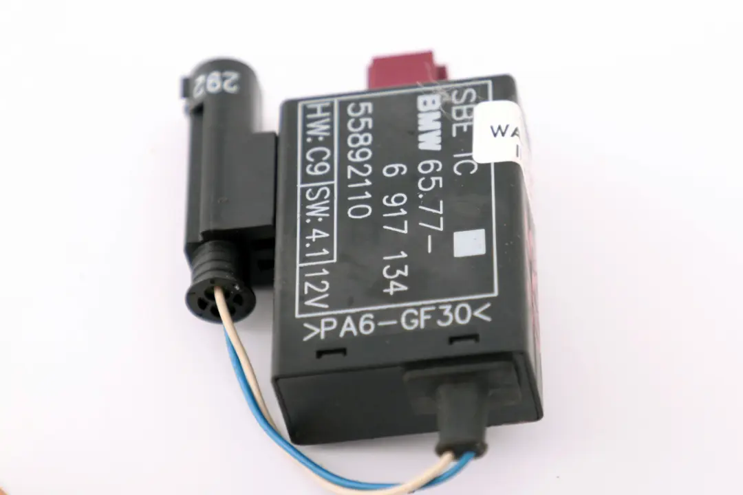 BMW E65 E66 Sensore occupazione sedile Tappetino ECU - SKU 6917134 - Numero di parte 6917134