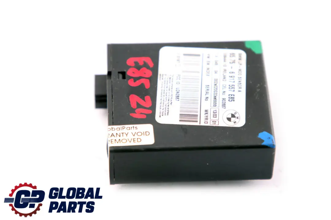BMW Z4 Z3 Reihe E36 E85 Radar-Einbruchalarmsensor 6963225 - SKU 6917557 - Teilenummer 6917557