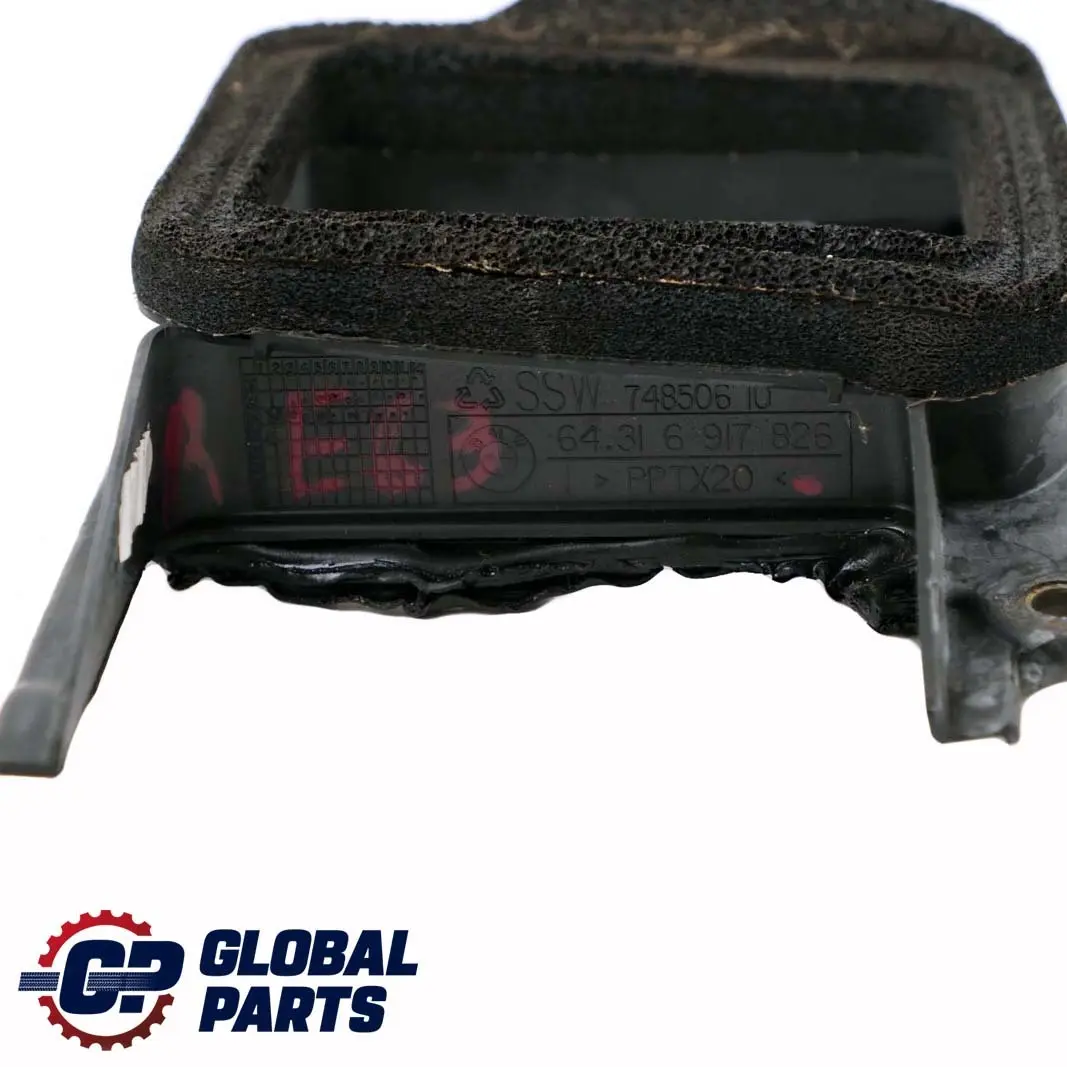 BMW 5 6 E60 E61 E63 Sealing Frame Right O/S Front Air Duct Seal Flange - SKU 6917826 - Part number 6917826