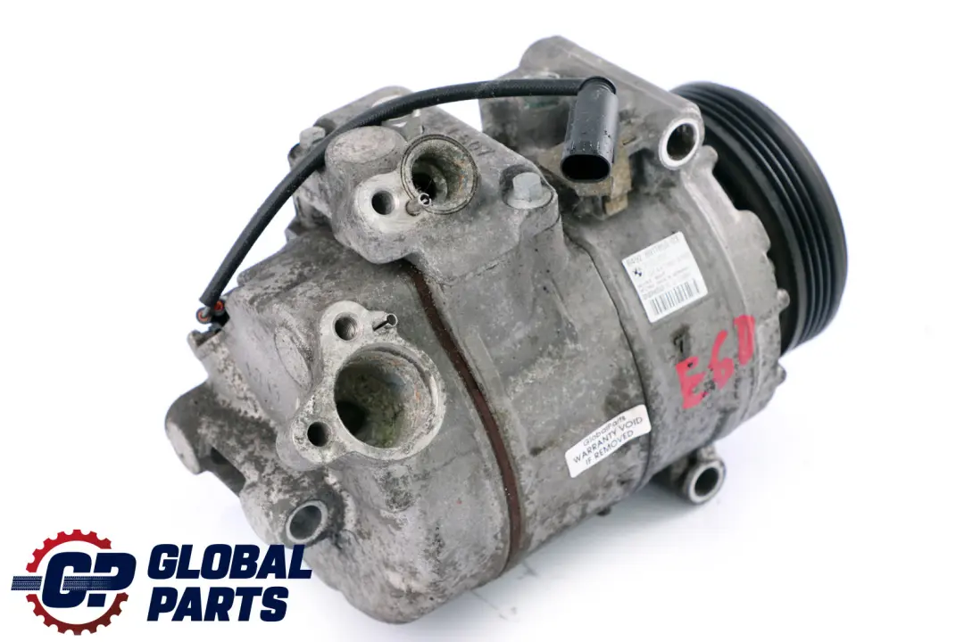 Compresor Aire Acondicionado para BMW E60 con número de pieza 6917859 BMW E60 Compresor Aire Acondicionado - SKU 6917859 - Número de pieza 6917859