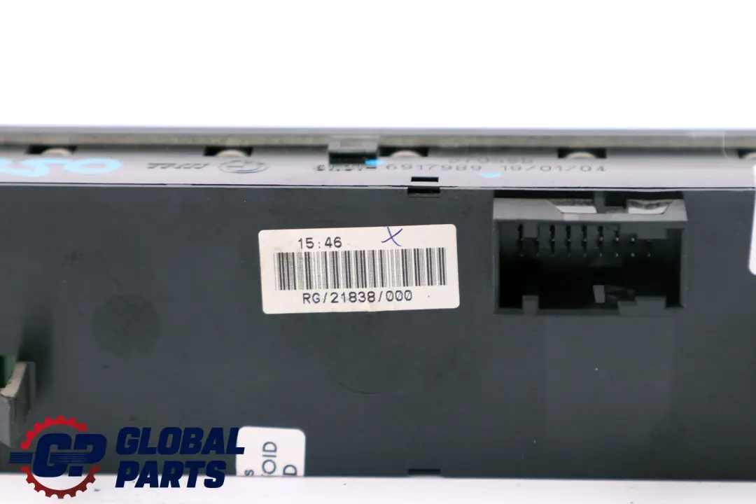 Unidad Interruptores Bloqueo Ventanillas Mando ASC Consola Central para Mini One R50 con número de pieza 6917989 Mini One R50 Unidad Interruptores Bloqueo Ventanillas Mando ASC Consola Central - SKU 6917989 - Número de pieza 6917989