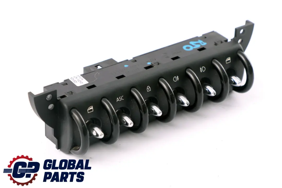 Switch Unit Window Lock ASC Knob Centre Console to Mini Cooper One R50 R52 R53 with Part number 6917989 Mini Cooper One R50 R52 R53 Switch Unit Window Lock ASC Knob Centre Console - SKU 6917989 - Part number 6917989