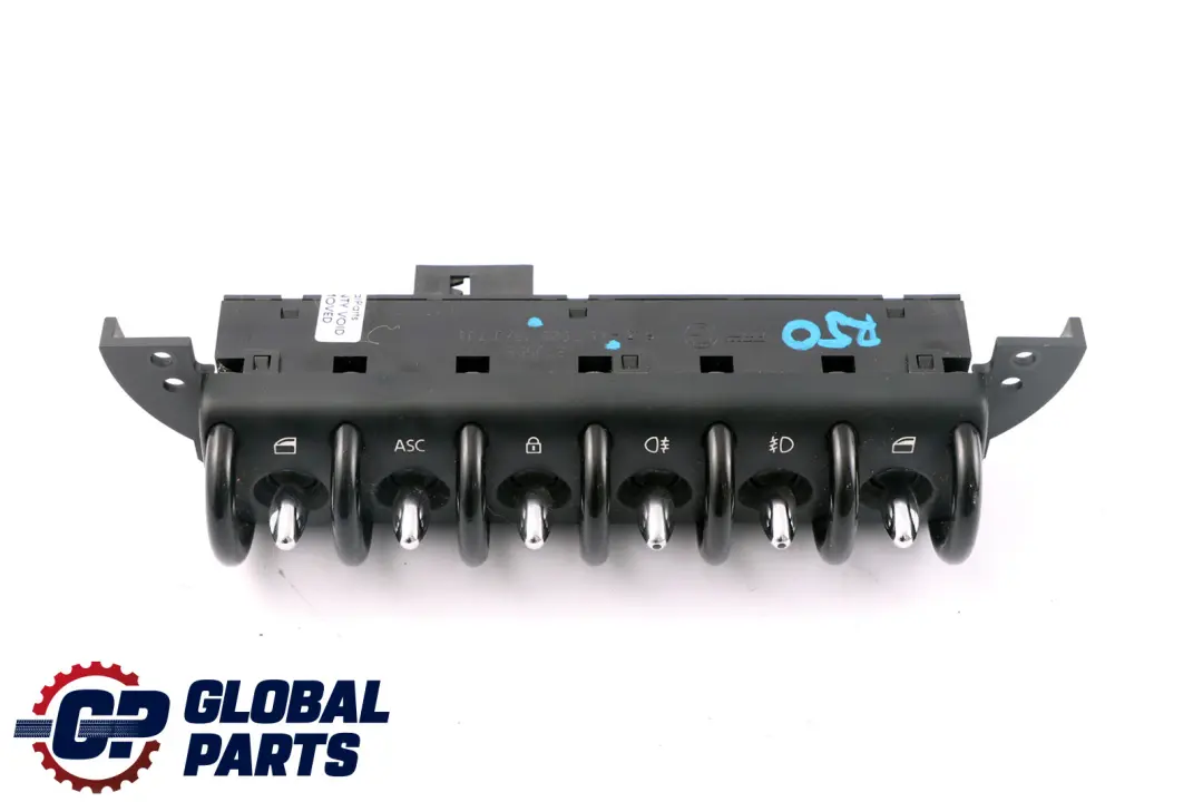 Mini Cooper One R50 R52 R53 Switch Unit Window Lock ASC Knob Centre Console - SKU 6917989 - Part number 6917989