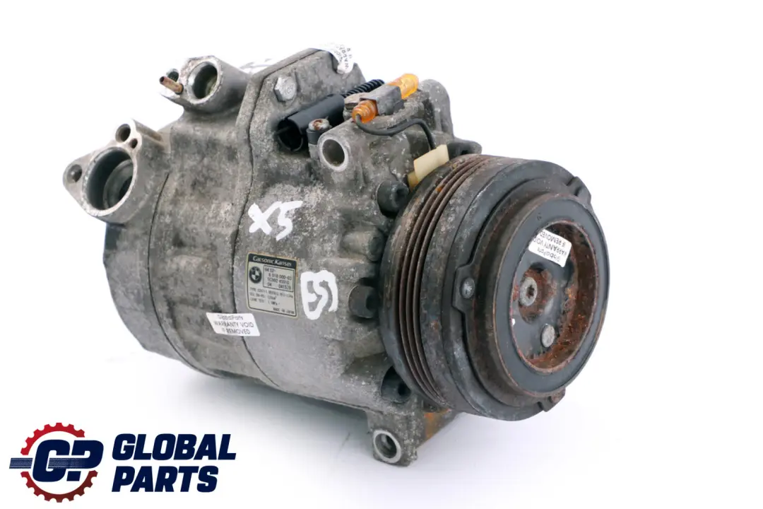 M57 3.0i M54 Compressore D'Aria Condizionata A/C per BMW X5 E53 3.0d con numero di parte 6918000 BMW X5 E53 3.0d M57 3.0i M54 Compressore D'Aria Condizionata A/C - SKU 6918000 - Numero di parte 6918000