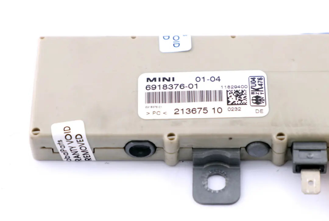 Antena A?rea Amplificador Modulo Diversity para MINI Cooper One R50 R53 con número de pieza 6918376 MINI Cooper One R50 R53 Antena A?rea Amplificador Modulo Diversity - SKU 6918376 - Número de pieza 6918376