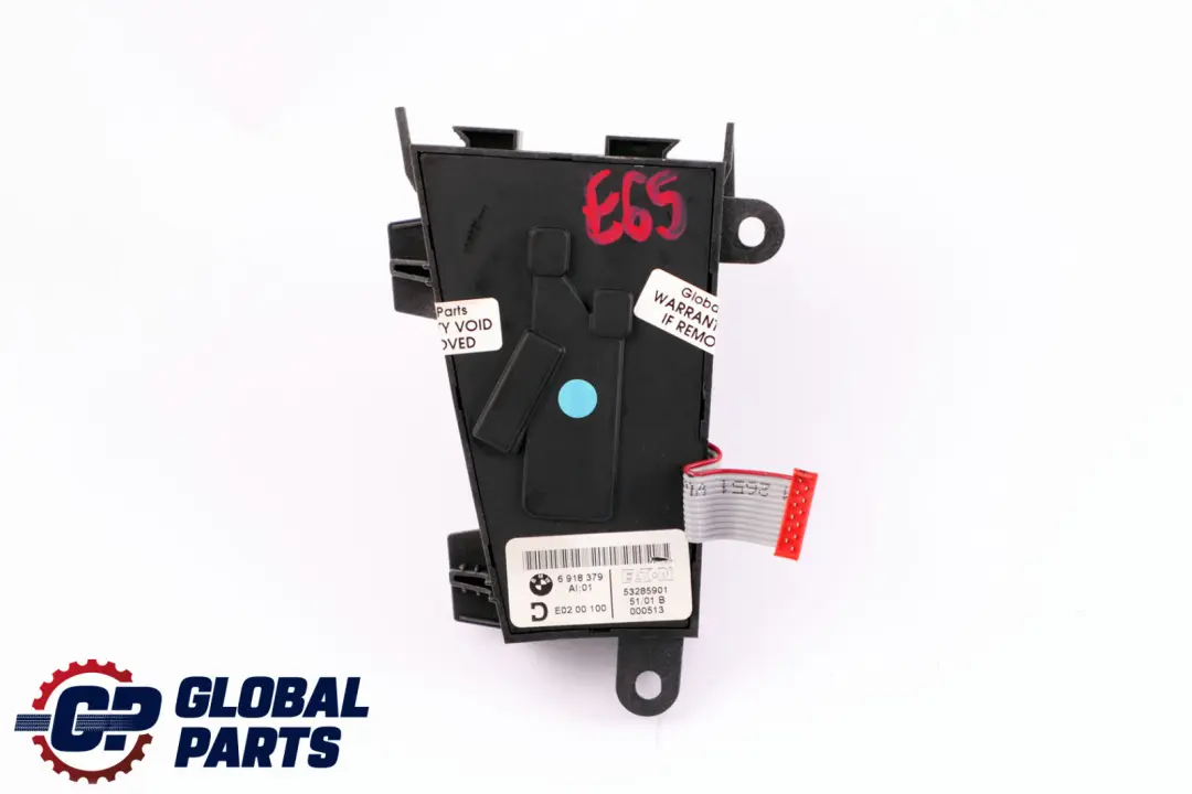BMW 7 Series E65 E66 Front Right Electric Seat Adjustment Switch O/S - SKU 6918379 - Part number 6918379