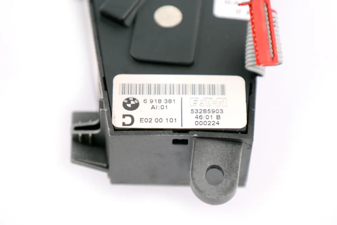 BMW 7 Series E65 E66 Front Right Seat O/S Adjusting Switch Knob Panel - SKU 6918381 - Part number 6918381