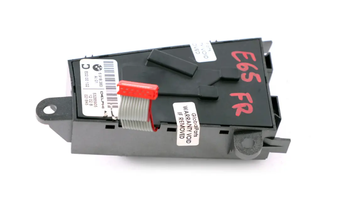 BMW E65 E66 E67 Panel Przełączniki Regulacji Fotela Prawy Przód - SKU 6918383 - Numer Części 6918383