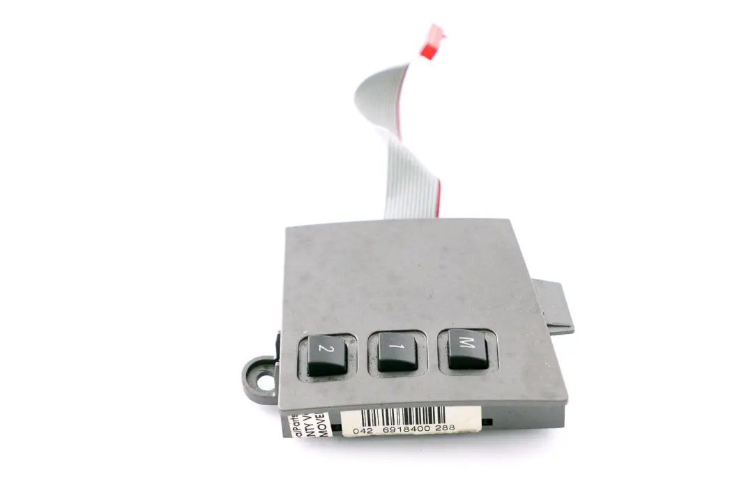 Switch Memory Seat Left N/S to BMW 7 Series E65 E66 E67 with Part number 6918400 BMW 7 Series E65 E66 E67 Switch Memory Seat Left N/S - SKU 6918400 - Part number 6918400