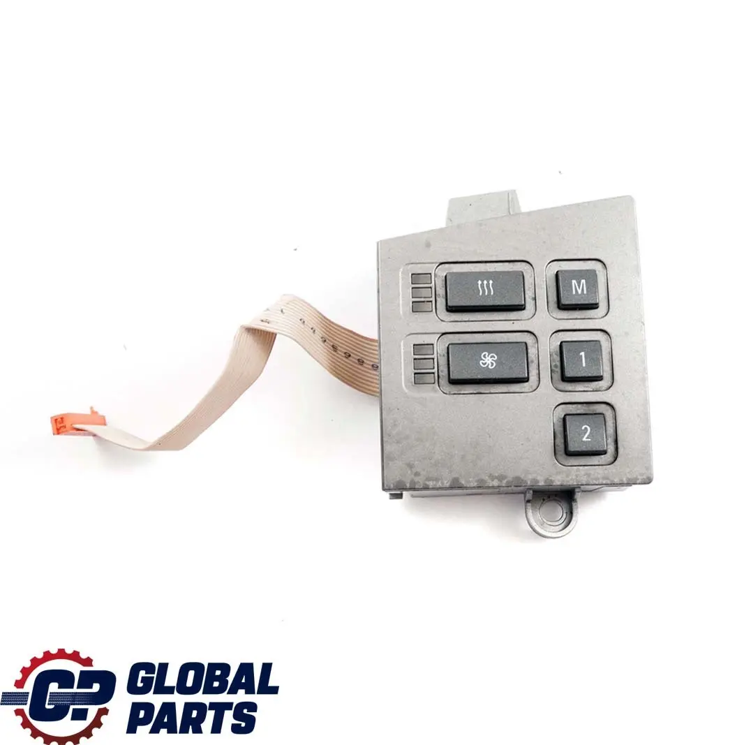 Interruptor Ajuste Asiento Delantero Calefacción Ventilación Aire para BMW 7 E65 E66 con número de pieza 6918406 BMW 7 E65 E66 Interruptor Ajuste Asiento Delantero Calefacción Ventilación Aire - SKU 6918406 - Número de pieza 6918406