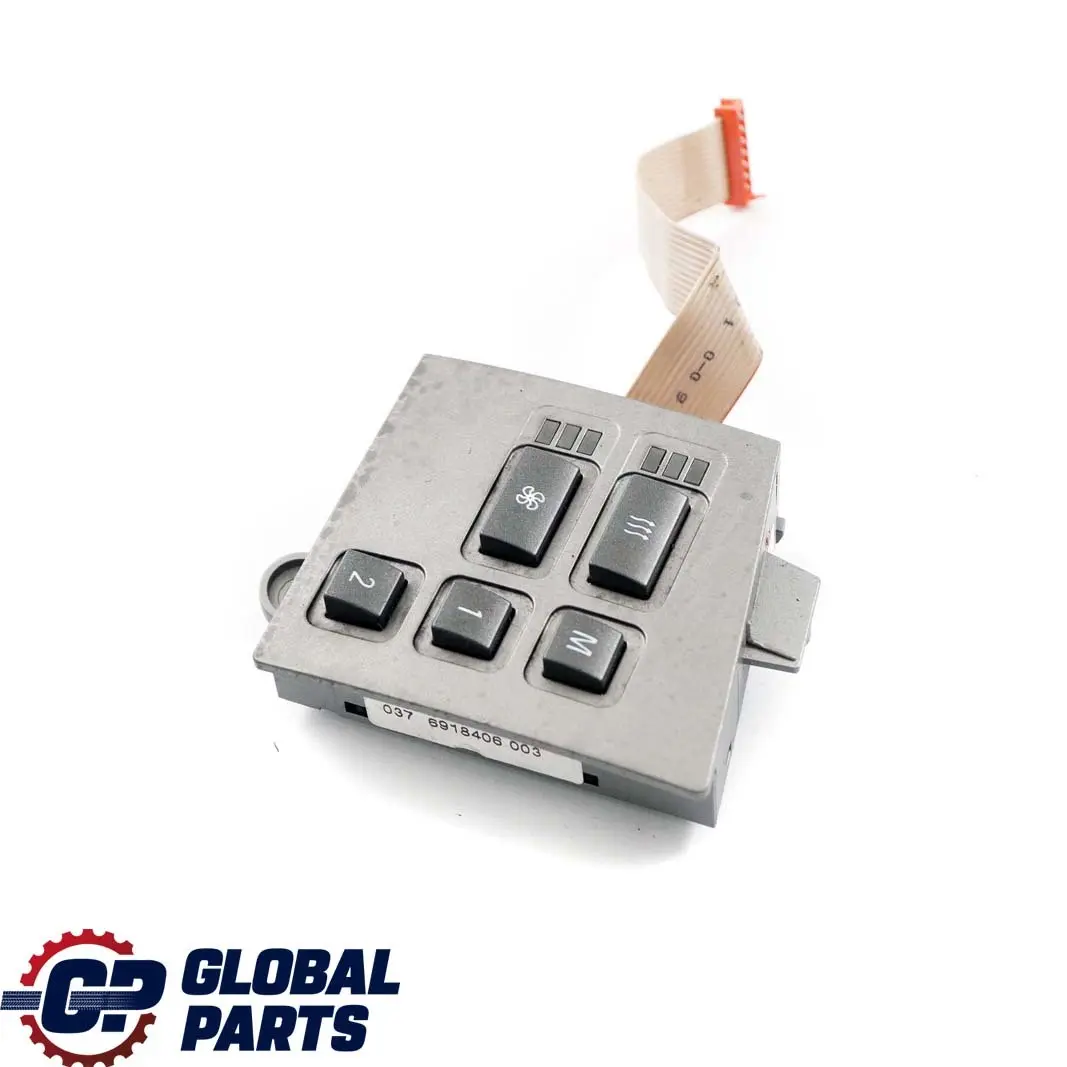 Schalter Memory Sitzheizung Klima Links für BMW 7 er E65 E66 mit Teilenummer 6918406 BMW 7 er E65 E66 Schalter Memory Sitzheizung Klima Links - SKU 6918406 - Teilenummer 6918406