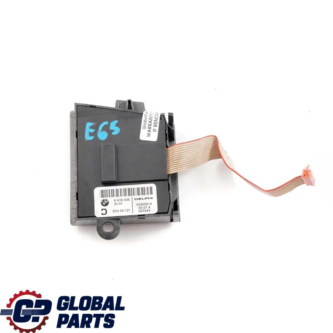 BMW 7 E65 E66 Switch Seat Adjustment Front Left Memory Heating Air Ventilation - SKU 6918406 - Part number 6918406