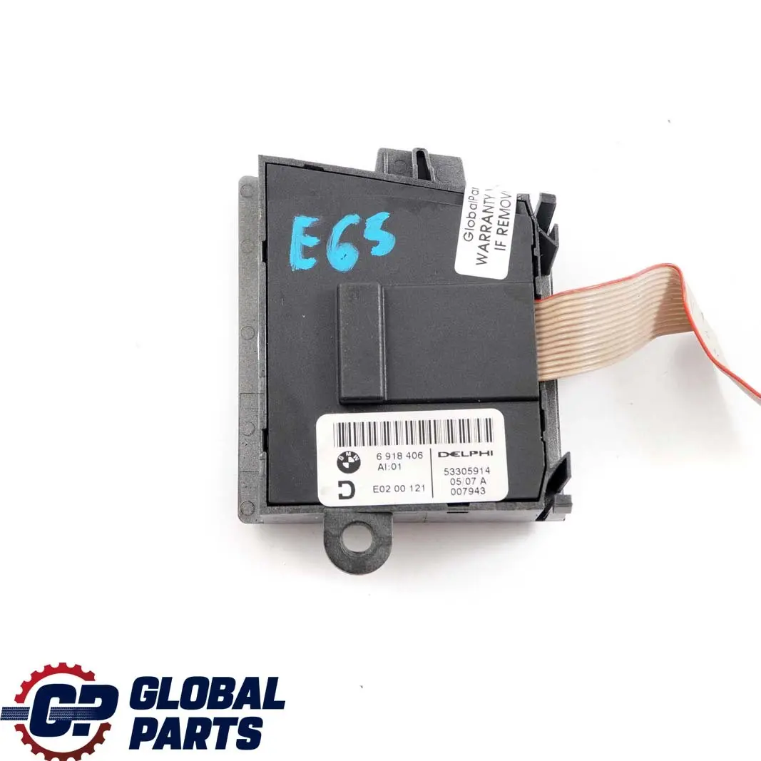 BMW 7 E65 E66 Switch Seat Adjustment Front Left Memory Heating Air Ventilation - SKU 6918406 - Part number 6918406