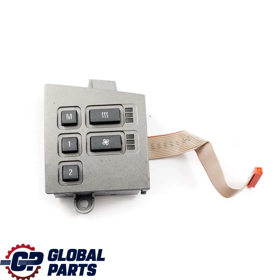 BMW 7 E65 E66 Switch Seat Adjustment Front Right Memory Heating Air Ventilation
