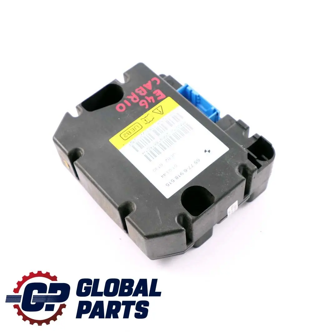 Sensor vuelco Unidad Control Módulo para BMW E46 Convertible con número de pieza 6918515 BMW E46 Convertible Sensor vuelco Unidad Control Módulo - SKU 6918515 - Número de pieza 6918515