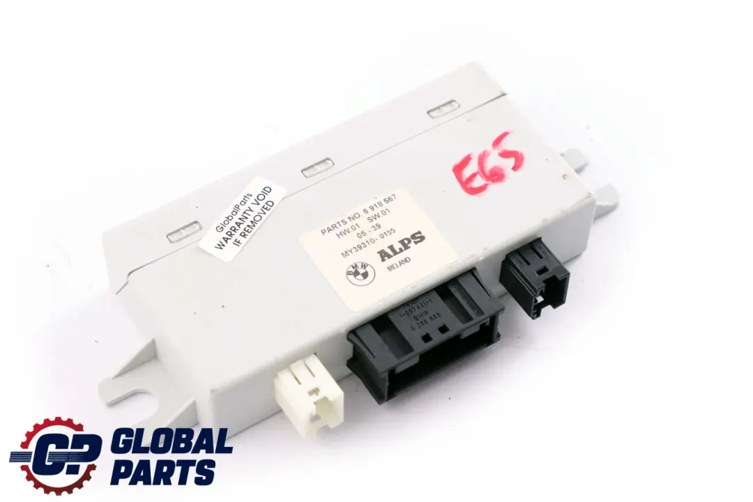 BMW 7 E65 E66 E67 Module de Siege D'Unite Commande Chauffage - SKU 6918567 - Numéro de pièce 6918567