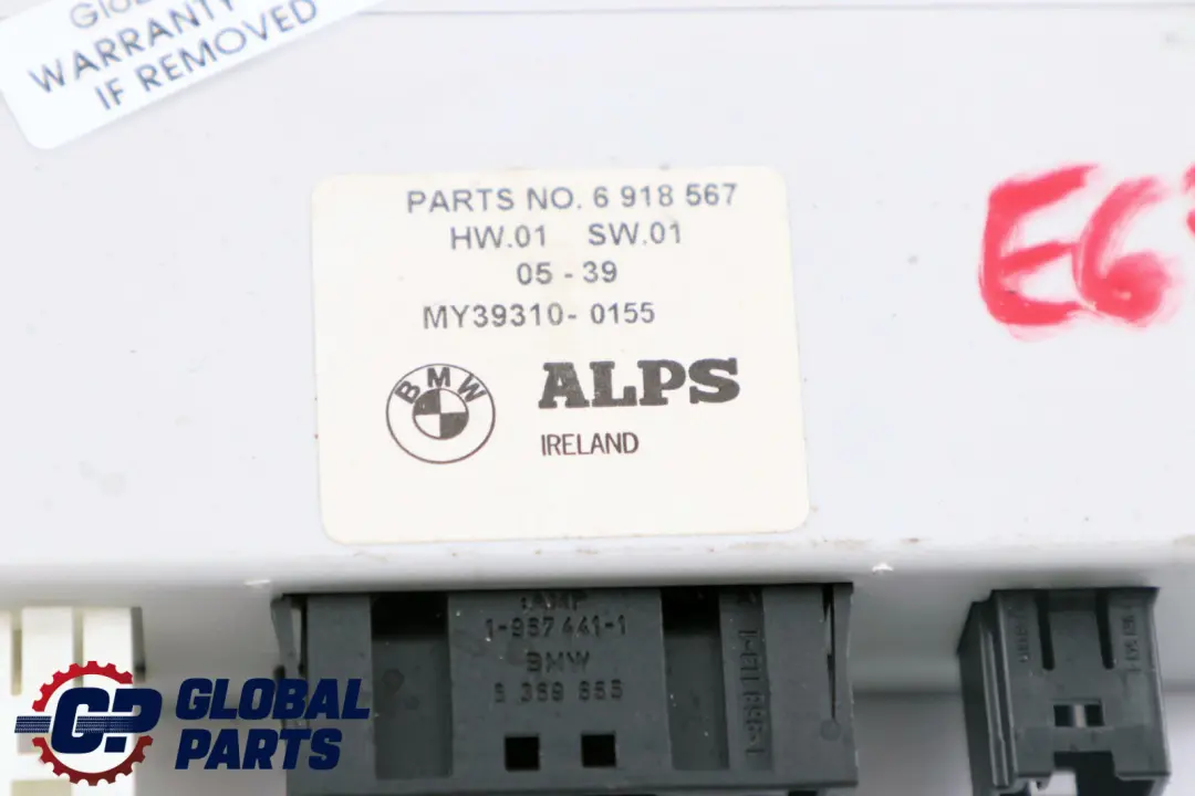 Sitzmodul Steuergerät Modul Heizung für BMW 7 er E65 E66 E67 mit Teilenummer 6918567 BMW 7 er E65 E66 E67 Sitzmodul Steuergerät Modul Heizung - SKU 6918567 - Teilenummer 6918567