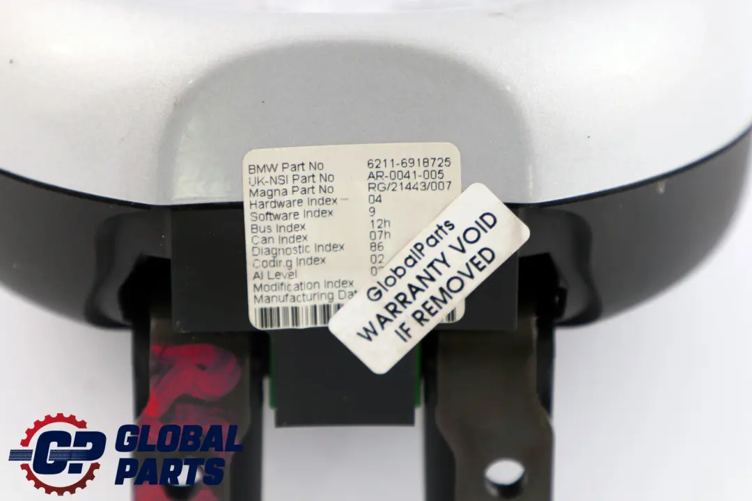 Obrotomierz Srebrny do Mini Cooper R50 R53 o numerze 6924924 Mini Cooper R50 R53 Obrotomierz Srebrny - SKU 6918725 - Numer Części 6924924