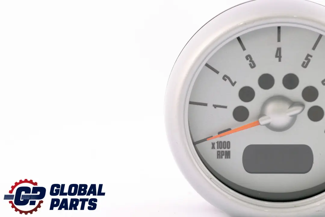 Tachometer Gauge Revolution Counter Silver to Mini Cooper R50 R53 with Part number 6924924 Mini Cooper R50 R53 Tachometer Gauge Revolution Counter Silver - SKU 6918725 - Part number 6924924