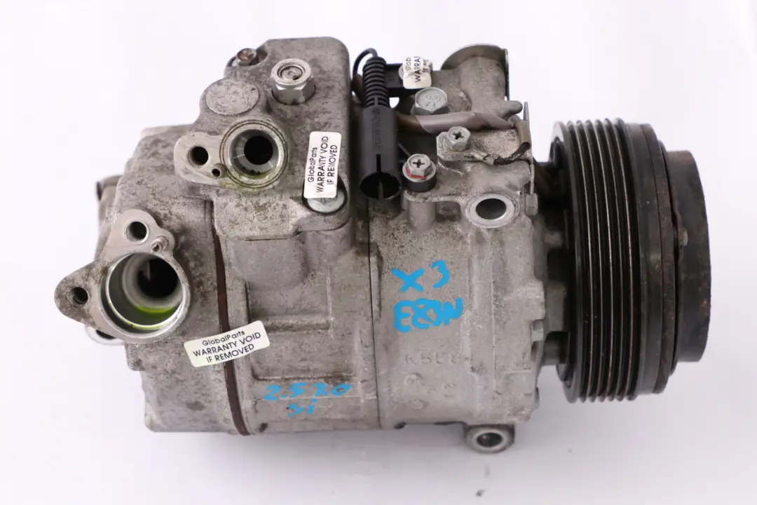 N52N A/C Air Con Conditioning Compressor to BMW X3 E83 LCI E92 with Part number 6918749 BMW X3 E83 LCI E92 N52N A/C Air Con Conditioning Compressor - SKU 6918749 - Part number 6918749