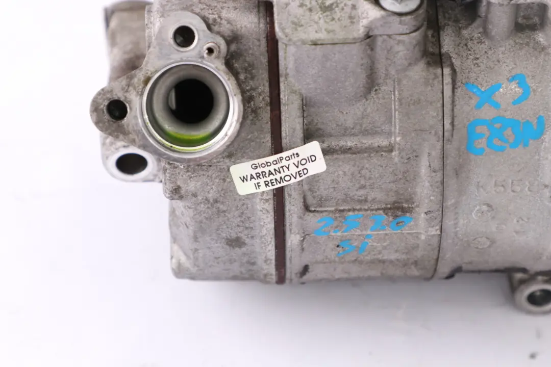 N52N A/C Klimaanlage Klima Kompressor für BMW X3 E83 LCI E92 mit Teilenummer 6918749 BMW X3 E83 LCI E92 N52N A/C Klimaanlage Klima Kompressor - SKU 6918749 - Teilenummer 6918749