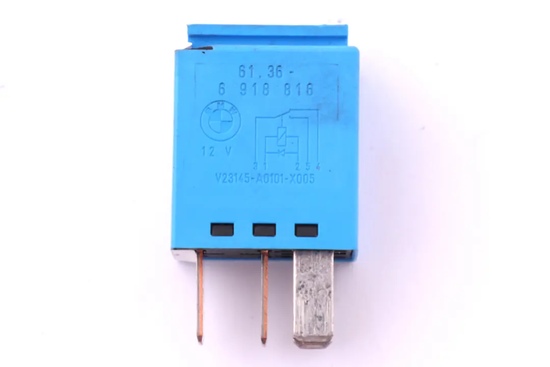 Przekaźnik Niebieski do BMW X1 X3 X5 X6 Z4 o numerze 61366918816 BMW X1 X3 X5 X6 Z4 Przekaźnik Niebieski - SKU 6918816 - Numer Części 61366918816