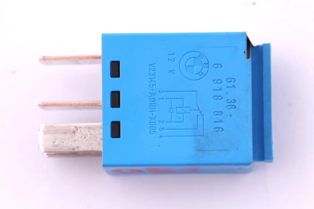 Relais echangeur Fusible Sencieux Bleu pour BMW X1 X3 X5 X6 Z4 à propos du numéro de pièce 61366918816 BMW X1 X3 X5 X6 Z4 Relais echangeur Fusible Sencieux Bleu - SKU 6918816 - Numéro de pièce 61366918816