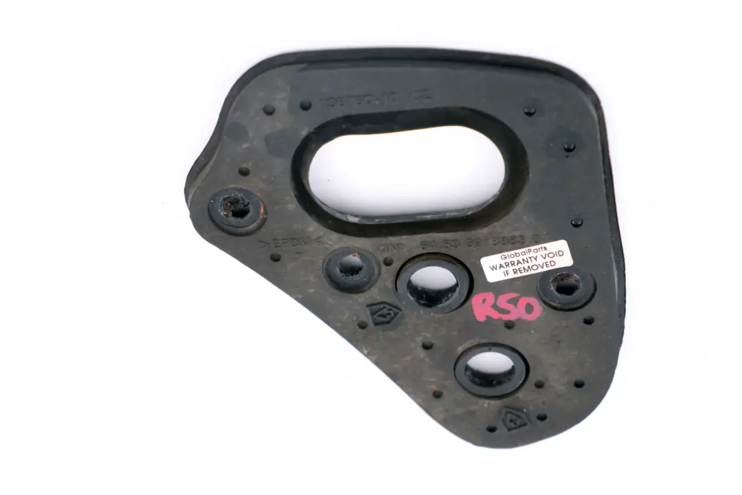 Mini R50 R52 R53 Ojal De goma Junta De estanqueidad Tubo De agua - SKU 6918883 - Número de pieza 6918883