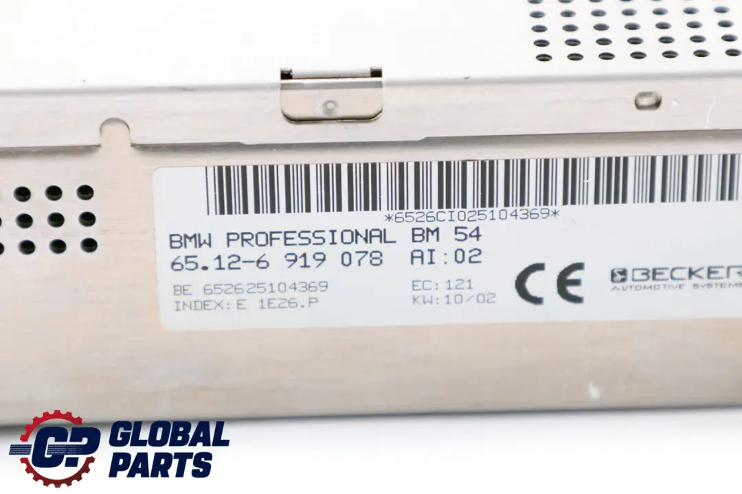Radio Professional TMC Control Unit to BMW X5 Series E53 with Part number 6919078 BMW X5 Series E53 Radio Professional TMC Control Unit - SKU 6919078 - Part number 6919078