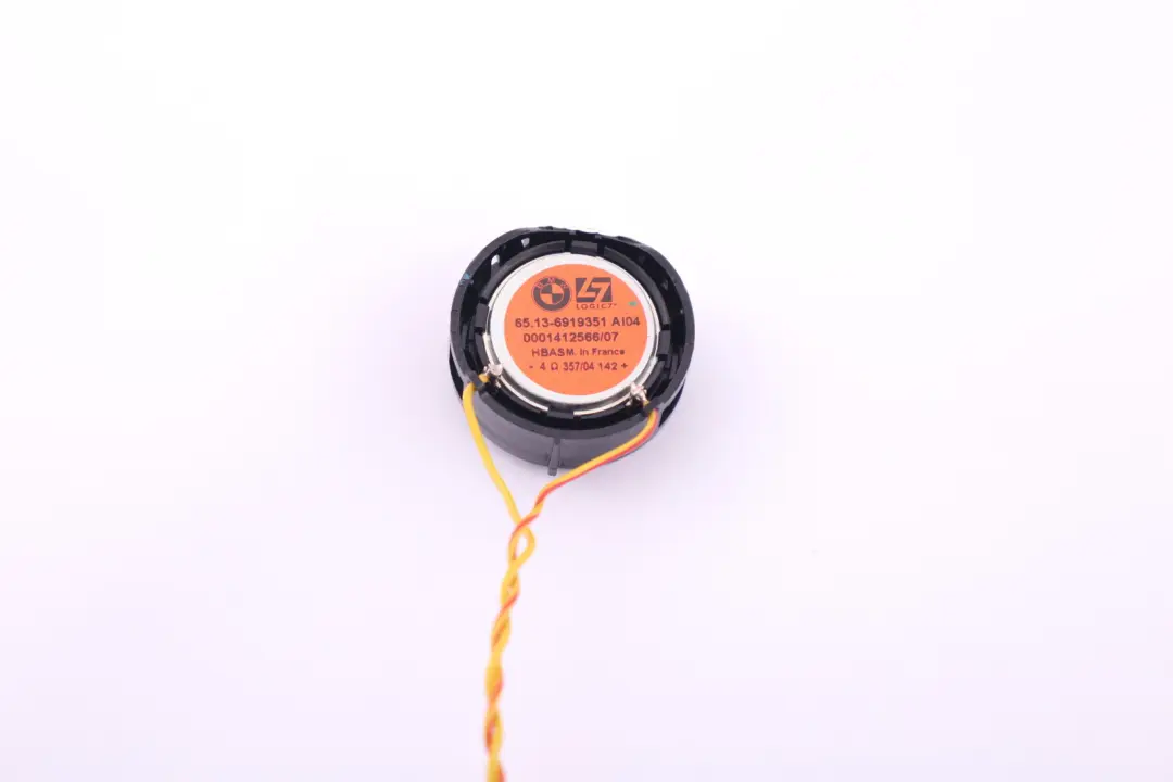 TOP-HIFI Loudspeaker Tweeter Logic7 L7 to BMW 5 Series E60 E61 LCI with Part number 6919351 BMW 5 Series E60 E61 LCI TOP-HIFI Loudspeaker Tweeter Logic7 L7 - SKU 6919351 - Part number 6919351