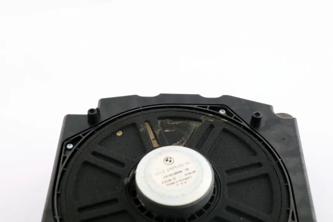 BMW 5 Series E60 E61 Stereo System Left Central Bass Floor Subwoofer N/S - SKU 6919353 - Part number 65136929100