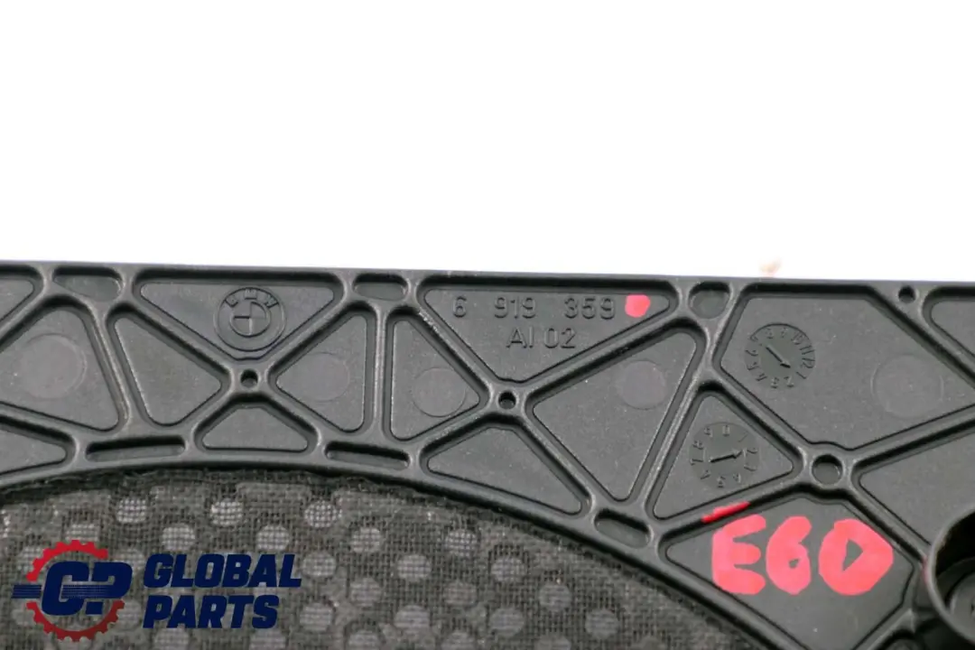 BMW E60 E61 Tapa Acabado Altavoz Para Central Bajos Izquierda - SKU 6919359 - Número de pieza 6919359