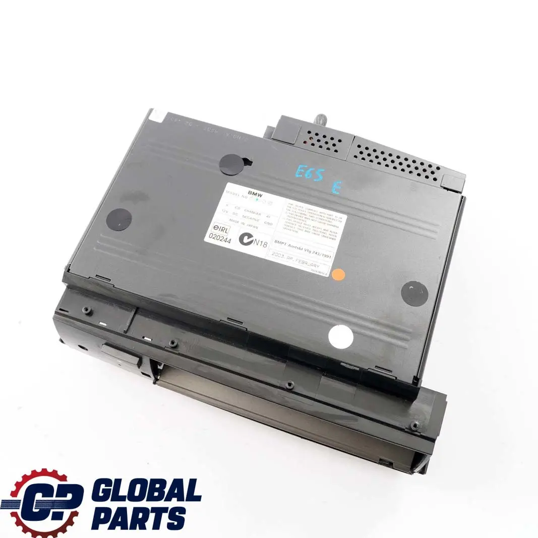 6-fach CD Wechsler Ohne Magazin 6926933 für BMW 7 er E65 E66 mit Teilenummer 6919474 BMW 7 er E65 E66 6-fach CD Wechsler Ohne Magazin 6926933 - SKU 6919474-1 - Teilenummer 6919474