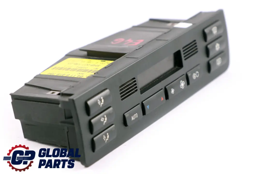 Conditioning Control to BMW 3 Series E46 Automatic Air with Part number 6919784 BMW 3 Series E46 Automatic Air Conditioning Control - SKU 6919784 - Part number 6919784