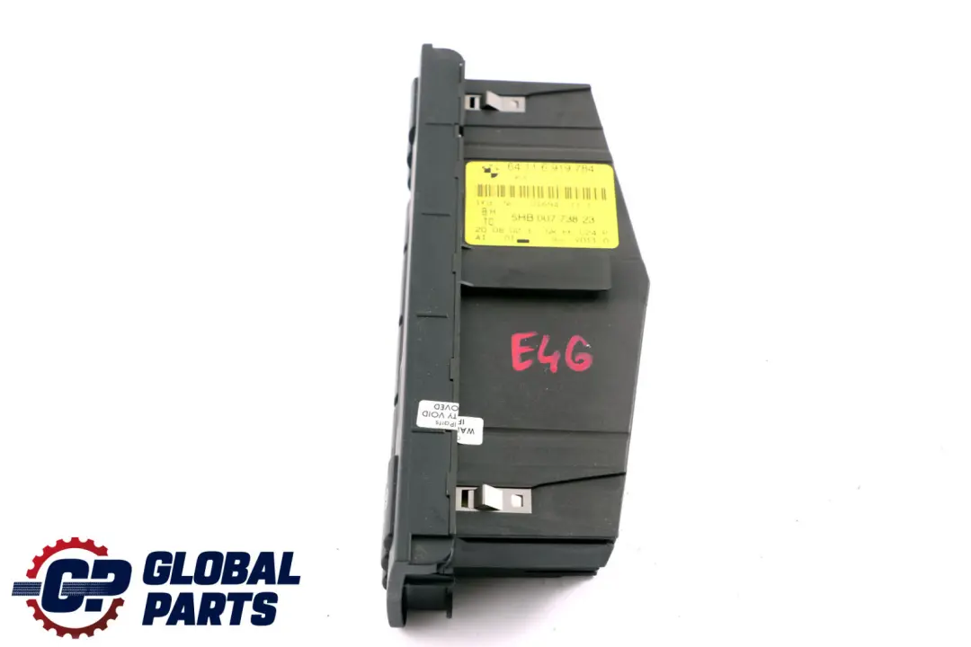 *BMW 3 er E46 Bedienteil Klimaautomatik für mit Teilenummer 6919784 *BMW 3 er E46 Bedienteil Klimaautomatik - SKU 6919784 - Teilenummer 6919784