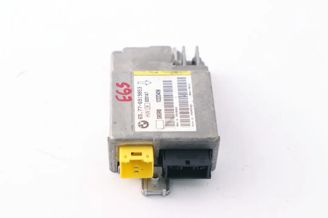 Sensor B-Pillar Airbag Right O/S to BMW 7 Series E65 E66 E67 with Part number 6919853 BMW 7 Series E65 E66 E67 Sensor B-Pillar Airbag Right O/S - SKU 6919853 - Part number 6919853