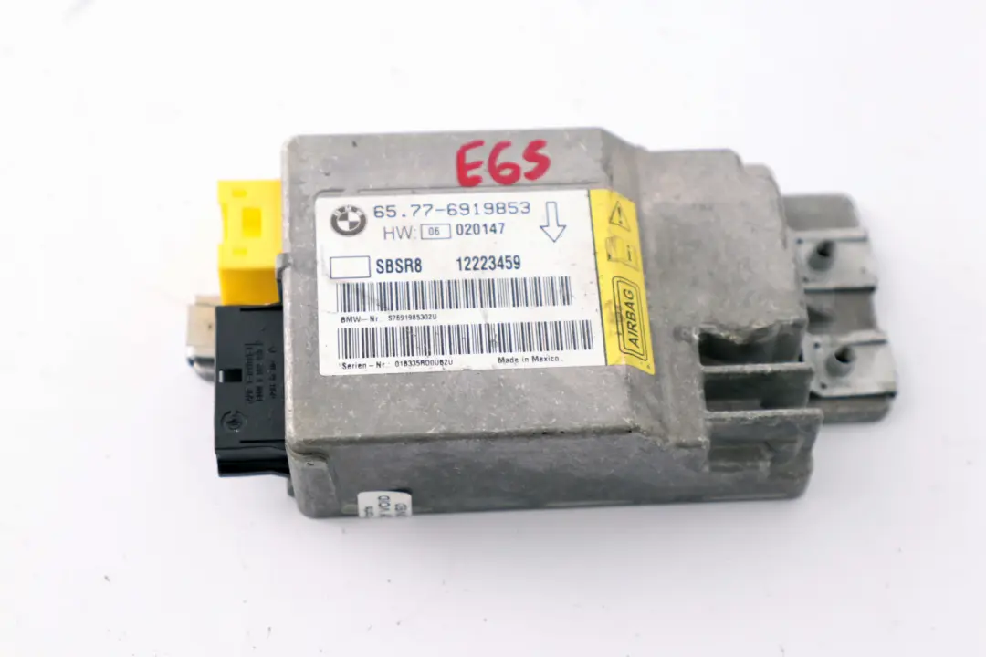 BMW 7 Series E65 E66 E67 Sensor B-Pillar Airbag Right O/S - SKU 6919853 - Part number 6919853