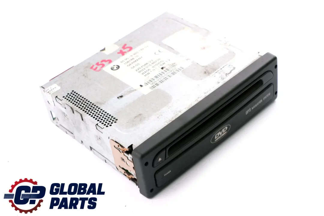 BMW X3 X5 Z4 E39 E46 E53 E83 E85 GPS Navigation Computer DVD - SKU 6920182 - Part number 9115032