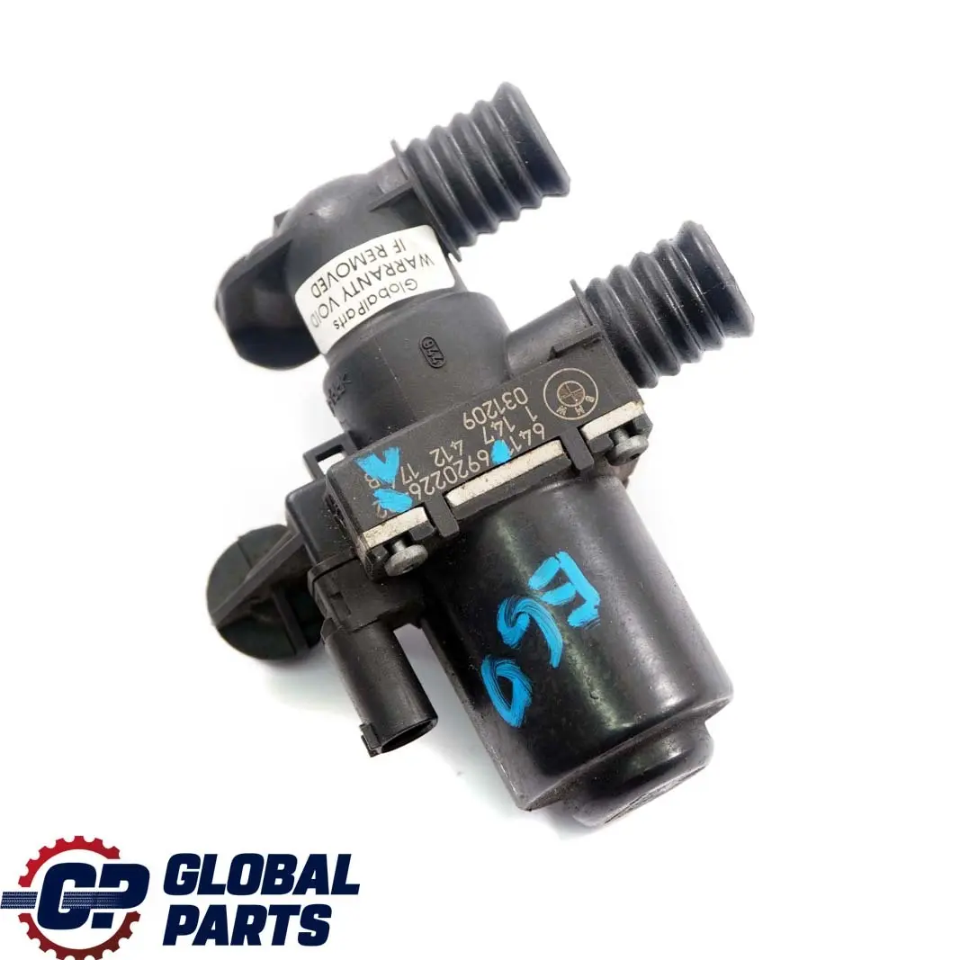 Radiador Calentador Valvula De Agua para BMW E60 E61 E63 M6 con número de pieza 6920226 BMW E60 E61 E63 M6 Radiador Calentador Valvula De Agua - SKU 6920226-1 - Número de pieza 6920226