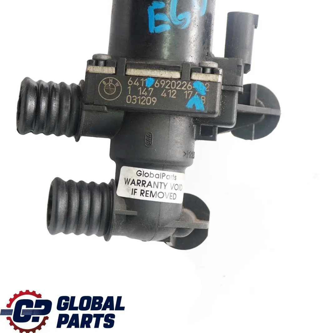BMW E60 E61 E63 M6 Heizkörper Heizungswasserventil - SKU 6920226-1 - Teilenummer 6920226