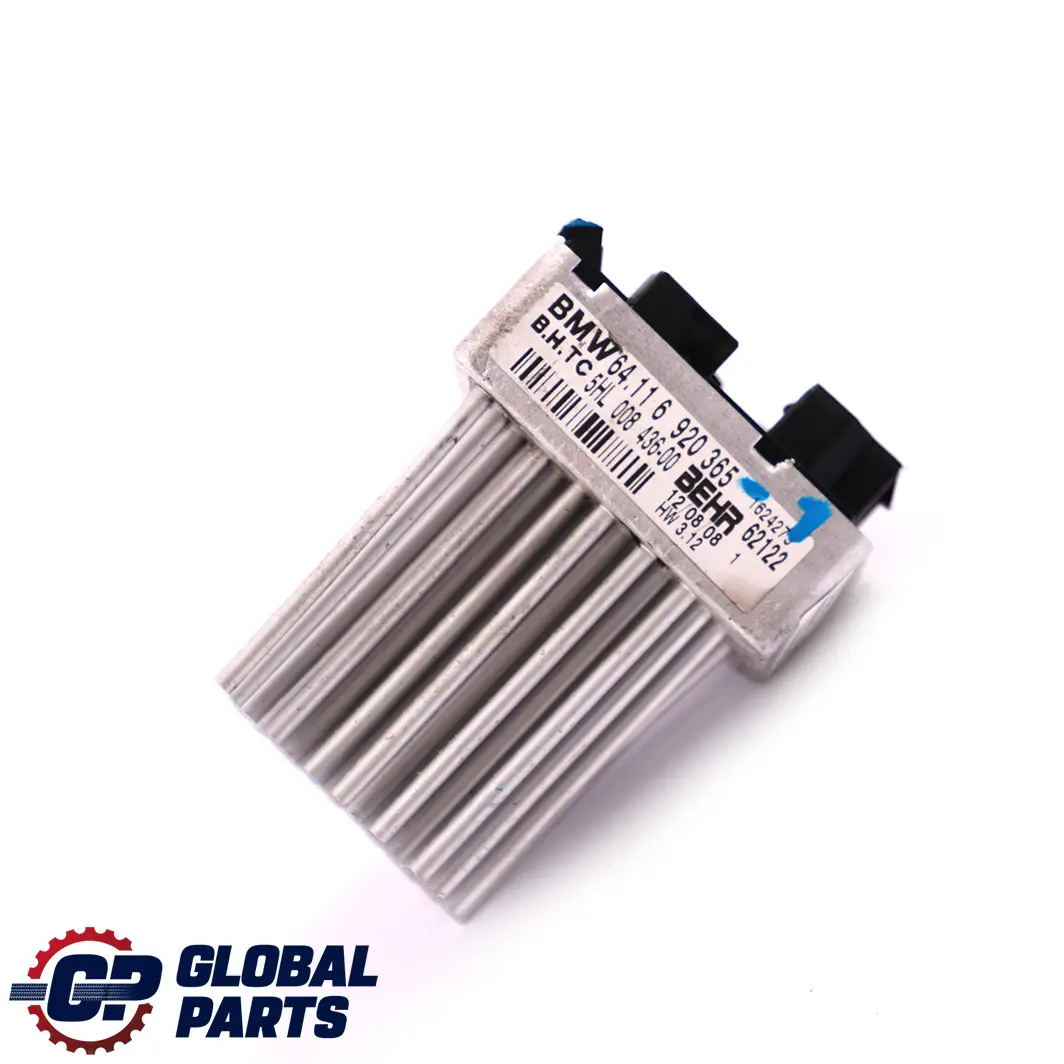 Resistor del soplador del calentador Ajuste alto para BMW X3 E46 E53 E83 1 con número de pieza 6920365 BMW X3 E46 E53 E83 1 Resistor del soplador del calentador Ajuste alto - SKU 6920365-1 - Número de pieza 6920365